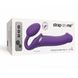 Безремінний страпон з вібрацією Strap-On-Me Vibrating Violet L, діам. 3,7 см, пульт ДК, регульований SO3826 фото 5