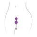 Вагінальні кульки з вібрацією Adrien Lastic Kegel Vibe Purple, діаметр 3,7 см AD40753 фото 6