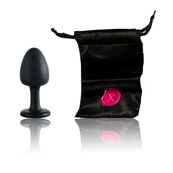 Анальна пробка Dorcel Geisha Plug Ruby XL з кулькою всередині, створює вібрації, макс діаметр 4,5 см MD1335 фото