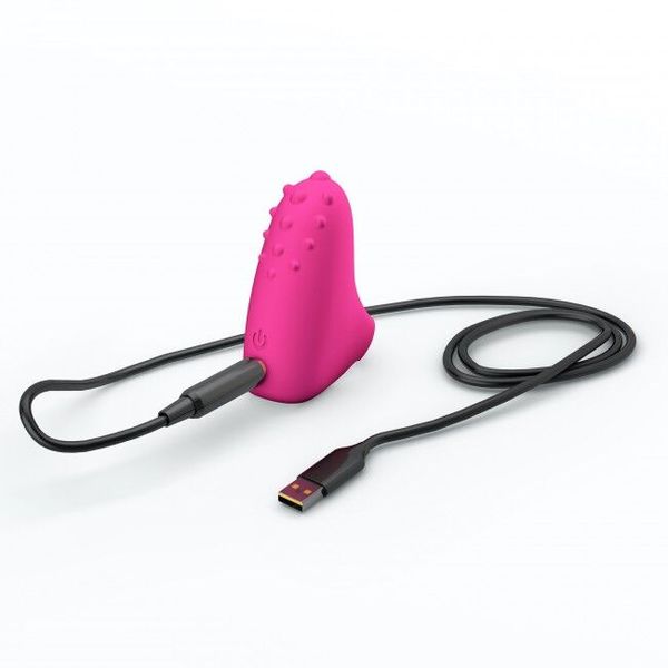 Вібратор на палець Dorcel MAGIC FINGER Rose перезаряджається SO5071 фото