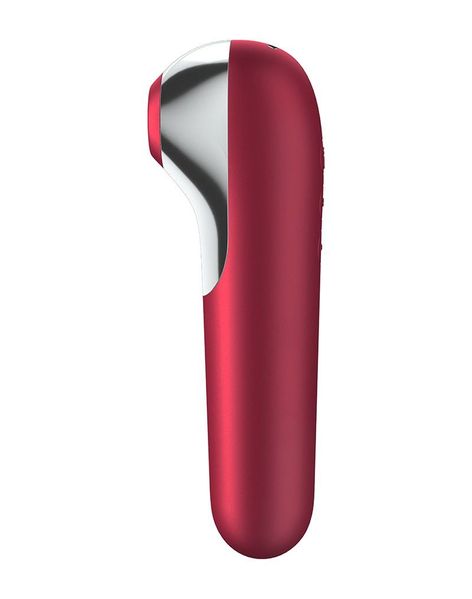 Смарт-вібратор та вакуумний стимулятор 2в1 Satisfyer Dual Love Pink SO4104 фото