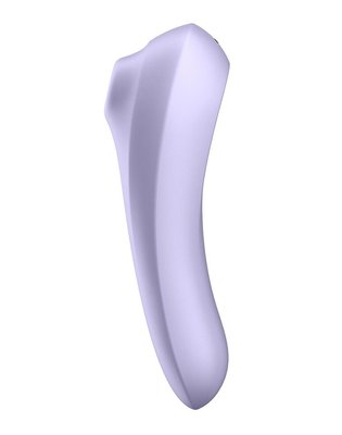 Смарт-вібратор та вакуумний стимулятор 2в1 Satisfyer Dual Pleasure Mauve SO4106 фото