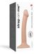 Насадка для страпону Strap-On-Me Dual Density Dildo Flesh S, діаметр 2,7 см, двошарова, гнучкий SO2353 фото 4