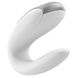 Смартвібратор для пар Satisfyer Double Fun (White) з пультом ДК SO5057 фото 5