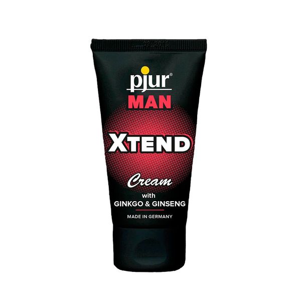 Крем для пеніса стимулювальний pjur MAN Xtend Cream 50 ml, з екстрактом гінкго та женьшеню PJ12900 фото