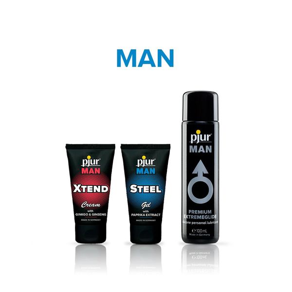 Крем для пеніса стимулювальний pjur MAN Xtend Cream 50 ml, з екстрактом гінкго та женьшеню PJ12900 фото