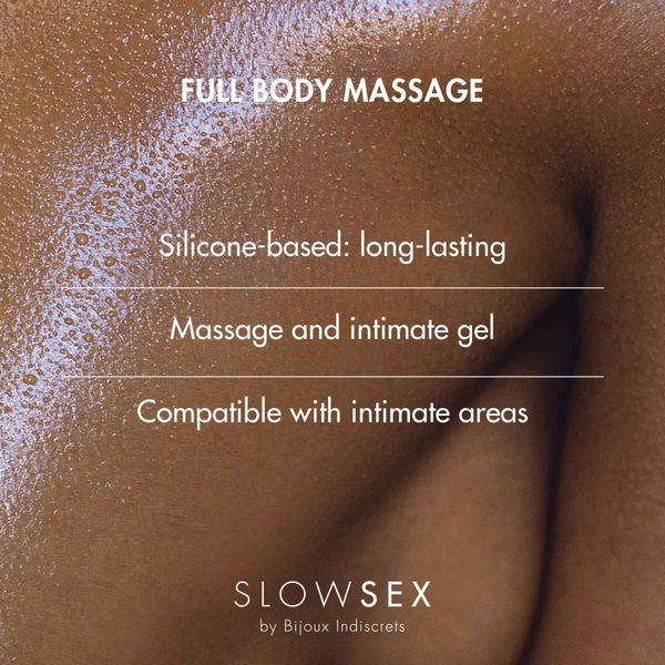 Силіконовий гель для масажу всього тіла Bijoux Indiscrets Slow Sex Full body massage SO5905 фото