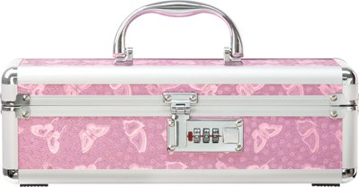 Кейс для зберігання секс-іграшок BMS Factory - The Toy Chest Lokable Vibrator Case Pink з кодовим за SO5563 фото