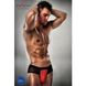 Чоловічі трусики з червоним гульфіком Passion 007 THONG red XXL/XXXL PSM0079 фото 3