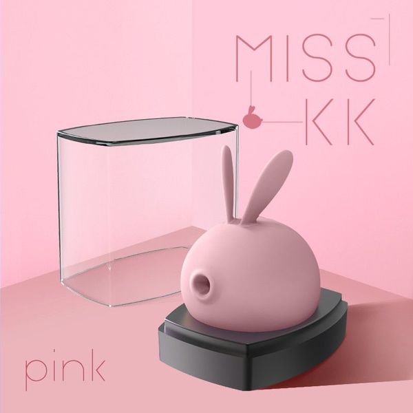 Вакуумний стимулятор з вібрацією KisToy Miss KK Pink SO3620 фото