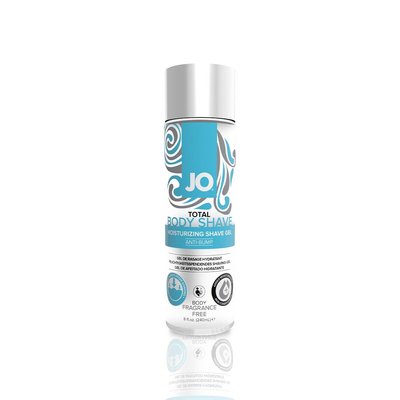 Гель для гоління System JO TOTAL BODY — Anti-bump Intimate Shaving Gel (240 мл) зволожувальний SO1779 фото