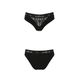 Трусики з широкою гумкою і мереживом Passion PS001 PANTIES black, size S SO4161 фото 5