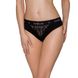 Трусики з широкою гумкою і мереживом Passion PS001 PANTIES black, size XL SO4162 фото 1